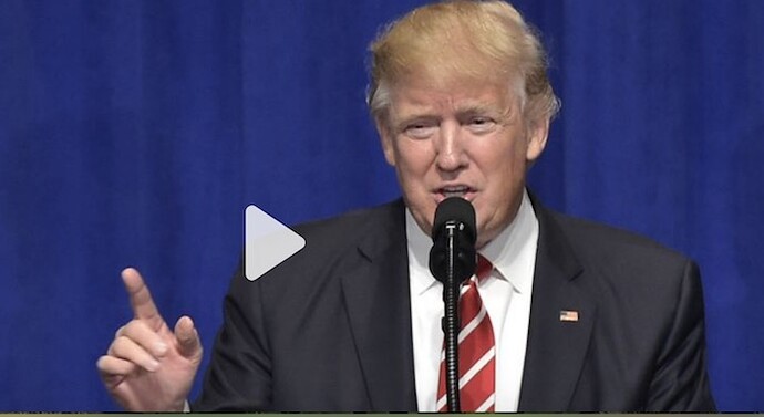 Donald Trump Pointing
