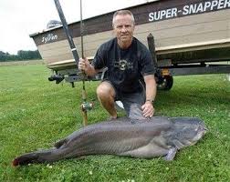 Chris Rolph Ohio State record blue catfish 2009