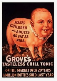 Grove's Tasteless Chill Tonic Human Pig