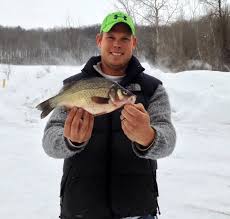 Aaron Slagh, Michigan State Record White Perch, 2014