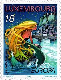 Luxembourg Melusina Stamp