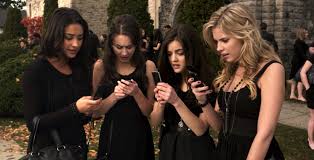 Teenage Girls on Phones