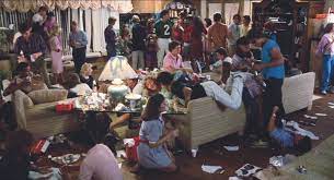 Sixteen Candles Party Interior