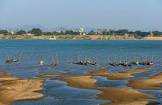 Mekong River turns blue 2019