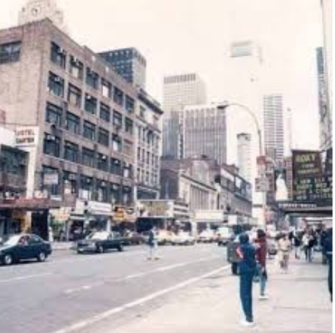 New York Street Scene 1992
