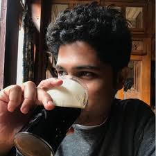 Sachin Ravikumar with Beer